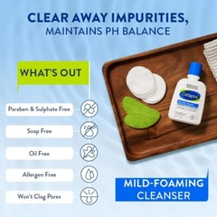 Cetaphil Oily Skin Cleanser Daily Face Wash for Oily Acne Prone Skin 125ml