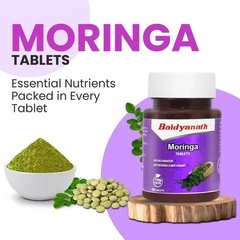 Moringa Tablets 60 Tabs Drumstick Leaf Tablets| Helpful in Overall Health L138