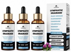 ~3PK.~Lymphatic Drainage Drops – Supplement for Lymphatic Support & Detox