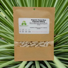 Organic Yucca Root (yucca schidigera) 500mg or 650mg vegetarian pullulan