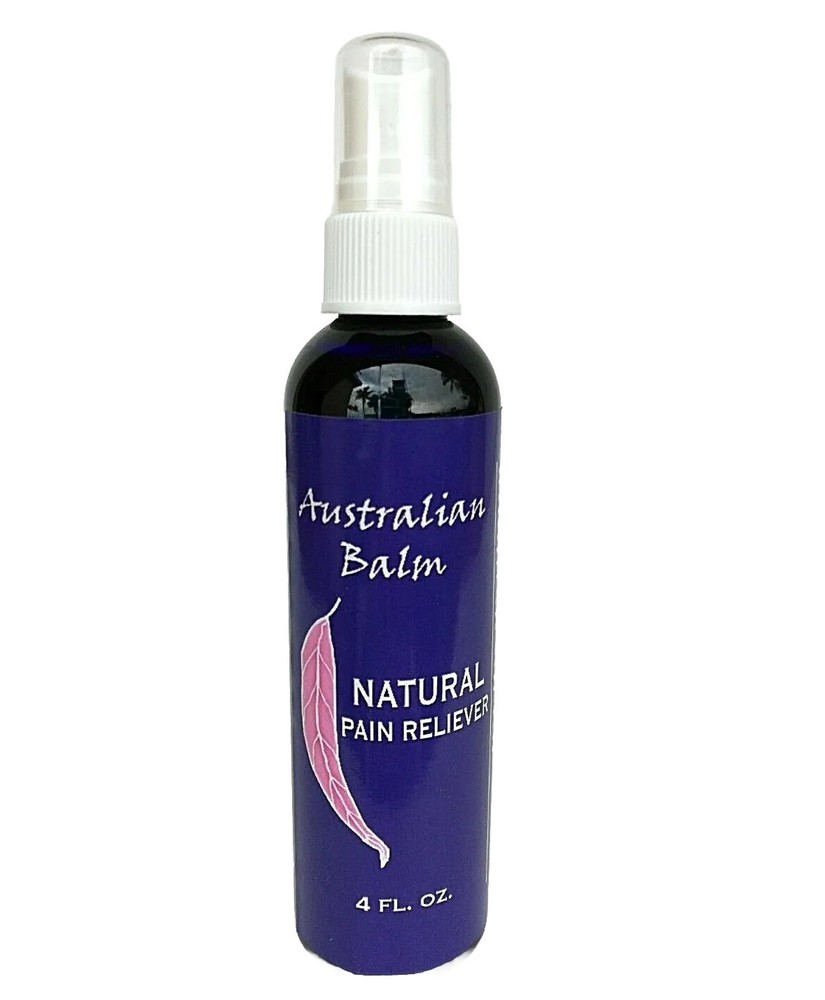 Natural Pain Reliever Oil Australian Balm 4 oz. Pain + Respiratory Problems