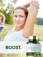 Andrographis Paniculata 8000 Mg Brain Health Immune Joint Support, 90 Capsules