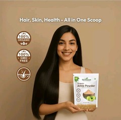 Premium Indian Gooseberry Powder 200g | 100% Pure Amla | Fine Herbal Powder