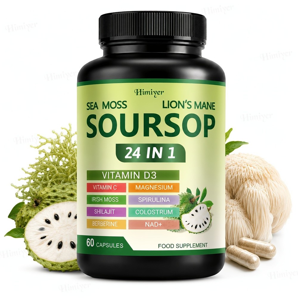 SOURSOP Capsule – Digestion & Immune Support, Antioxidant Support