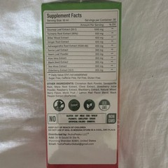 NutraPeaks Soursop Bitters Mixed Berry Herbal Supplement 16 fl oz Sugar-Free