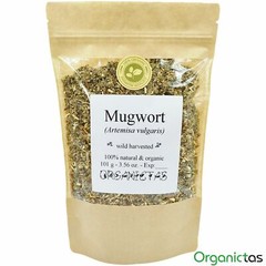 Mugwort Organic Dried Cut Wildcrafted Artemisia Vulgaris 100 % Premium Quality