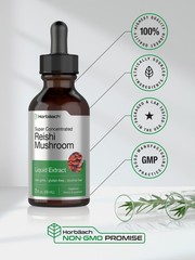 Reishi Mushroom Liquid Extract | 2 fl oz | Vegetarian | by Horbaach