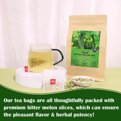 – Bitter Melon Tea, 2G X 40 Count – Premium Natural Dried Momordica Charantia –