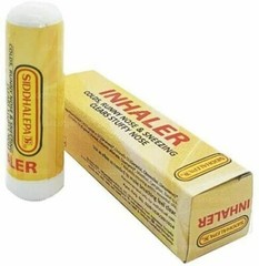 2 Pcs Herbal Inhaler Siddhalepa Formula For Cold, Sneezing, Nasal Congestion