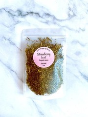 Strawberry Leaf Tea Organic, 1oz, 2oz, 4oz, Natural Bulk Herbs