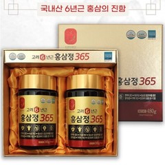 KOREA NO.1 Korean 6 Years Red Ginseng Extract 365,Saponin,Panax 240g x 2 Healthy
