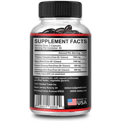 Muscle Gain Capsules Increased Strength Support Overall Health 120 Pills