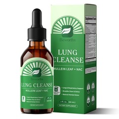 2Pack Mullein Leaf Natural Liquid Drops Extract 2 Oz Breath Lungs Respiratory