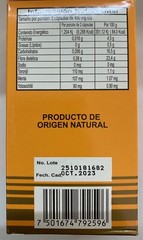 Ervioxil 50 Capsulas Azteca Palo De Brasil Menta Blanca Anis Toronjil Azahar