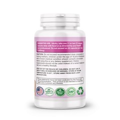 PUERARIA MIRIFICA 5000mg EXTRACT ORGANIC FARMED PURE DIETARY SUPPLEMENT 60 CAPS