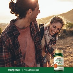 Turmeric Curcumin with Ginger | 1800mg | 120 Softgels | by Piping Rock