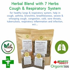 Lung Health & Cough Tea – Relief Cough, Bronchitis, Asthma, Chest Congestion,