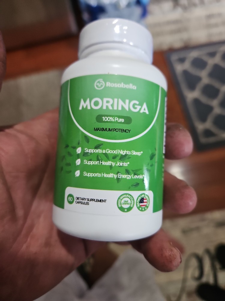 1 Pack Moringa Powder Capsules – Pure Nutrient-Rich Moringa Powder Ex 1 /4 /6 27