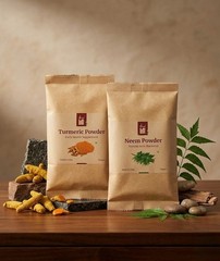 Isha life Neem & Turmeric Powder Combo Pack