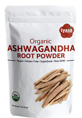 Organic Ashwagandha Root Powder | Withania Somnifera | 2 lb bulk pack | Premium