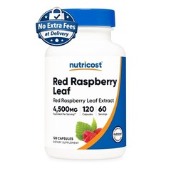 Extracto de Hoja de Frambuesa Roja 4500mg 120 Cápsulas | Rubus idaeus