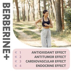 Berberine with Ceylon Cinnamon 1200mg-Heart&Sugar Health,Immune System Support