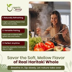 Haritaki Whole Fruits – Natural, , Non-GMO, & Gluten-Free 4oz