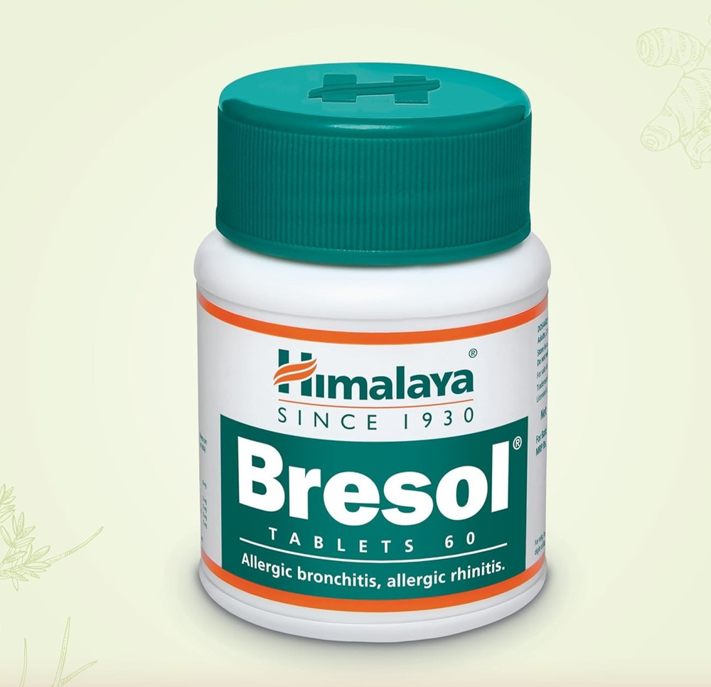 Himalaya Bresol Tablets 60 Tabs