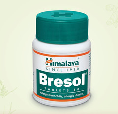 Himalaya Bresol Tablets 60 Tabs