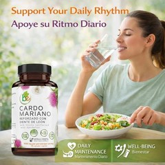 Cardo Mariano Reforzado Con Diente Leon (Milk Thistle Reinforced W/Dandelion) 90