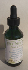 Milk Thistle Tincture Organic & Strong Detox & Heals Liver, Jaundice, Cirrhosis