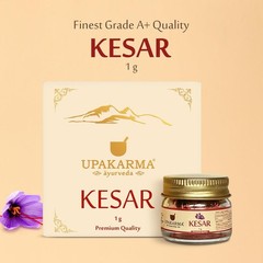 UPAKARMA Kashmiri Kesar Saffron Original 1 gram-Premium-100% Pure- Free Shipping