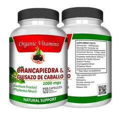 Chanca Piedra & Horsetail 1000mg 3 Bottles Kidney 120 Guisazo de Caballo Detox