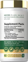 Yucca Root Capsules 1000mg | 120 Count | Non-GMO, Gluten Free | By Carlyle