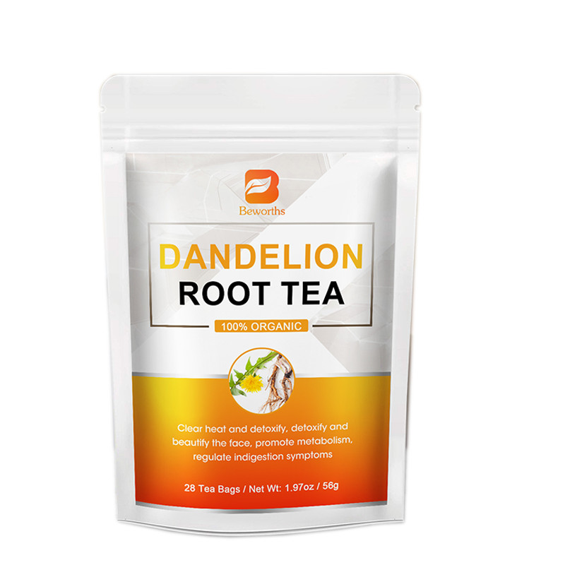 Organic Dandelion Root Tea Support Healthy Digestion & Liver Detox Natural Tea