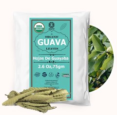 Guava Leaves Tea, Hojas De Guayaba, 100%Natural Fresh Te, Psidium Guajava 2.6 Oz