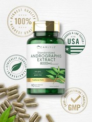 Andrographis Paniculata 8000 Mg Brain Health Immune Joint Support, 90 Capsules