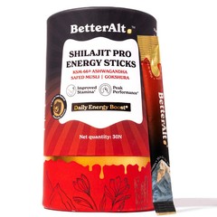 Better Alt Pure Himalayan Shilajit Pro Energy Sticks Naturally Sweeter &Tastier{