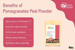 100% Pure Organic Herbs Botanica Natural Pomegranate Peel Powder – 150 grm