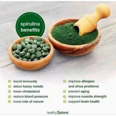 DXN Spirulina 250mg | 500 Tablets | Algae-Based Dietary Supplement