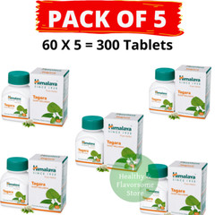 🌿 Himalaya Tagara – 60 Tablets Each | Pack of 5 | Expiry 01-2027