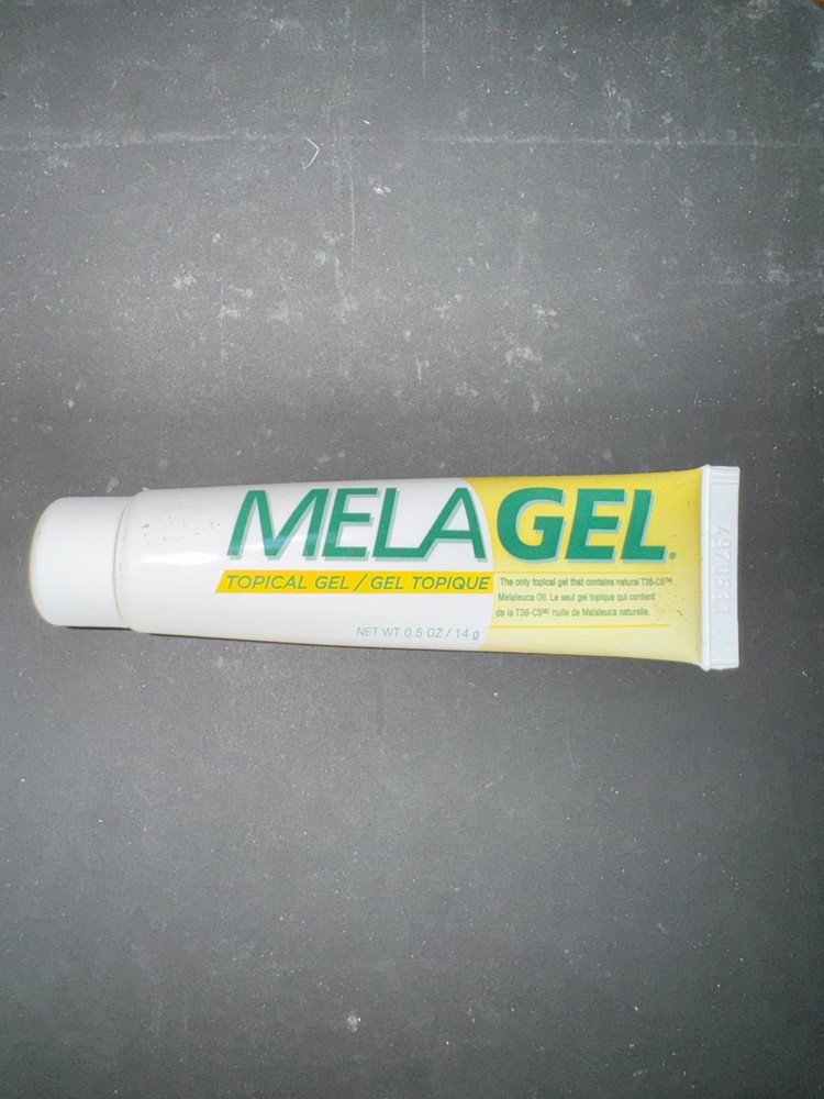 Melaleuca MelaGel Tube Topical Balm 0.5 oz | Tea Tree Oil Natural Formula