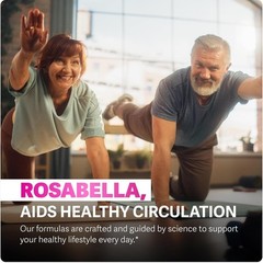 60ct Rosabella Organic Beetroot 1300mg Capsules Circulation And Blood Pressure