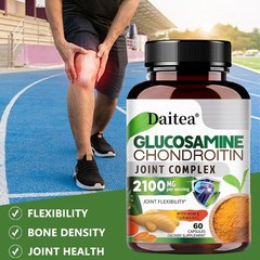 Glucosamine Chondroitin With Turmeric Msm Joint Flexibility 30/60/120 Capsules