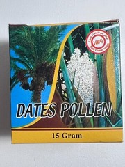 Moroccan Natural Ground Palm Pollen Powder Pure Herb for Women Men 15g Exp:12/28