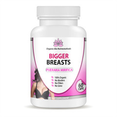 BIGGER BREASTS BY OBN PUERARIA MIRIFICA 60 CAPSULES ORGANIC 5000mg SUPPLEMENT