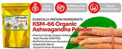 Premium Organic Ashwagandha Powder Natural Stress Relief – 100g Ideas99