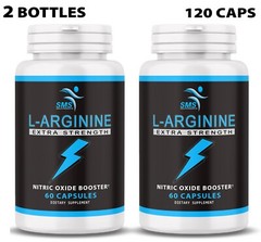 L-Arginine Beet Root 120 Caps Protein Build Nitric Oxide Circulation Boost Aid
