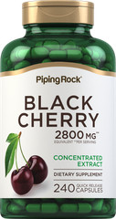 Black Cherry Extract Capsules | 2800mg | 240 Pills | by Piping Rock