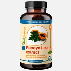 TrueMed Papaya Leaf Extract Support for Immunity and Promotes Good Hair, Skin